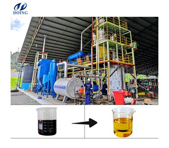 Pyrolysis oil to diesel Recycling Machine---Waste Oil distillation Refining Plant/Machine - Energy - Renewable Energy-3
