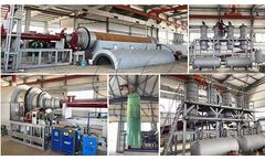 30TPD Fully continuous Waste Tyre Pyrolysis Plant installed in Kazakhstan