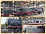 Two sets of 50TPD continuous pyrolysis plants were shipped to Liaoning, China!