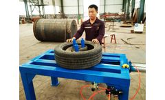 A Moroccan customer purchased three sets of tire doubling tripling machines from DOING successfully