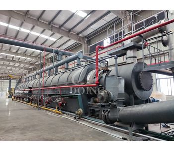 Fully automatic conintuous waste tire pyrolysis equipment-1