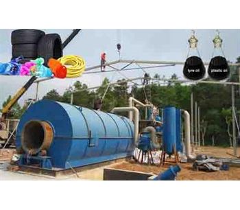 Waste tyre oil plant -2