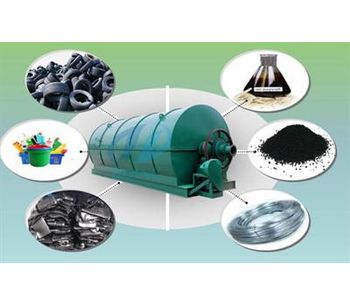 Tyre to oil recycling process plant-1