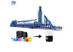 DOING - Model DY - 10-100TPD Fully Automatic Waste Tyre Plastic to Oil Pyrolysis Plant System