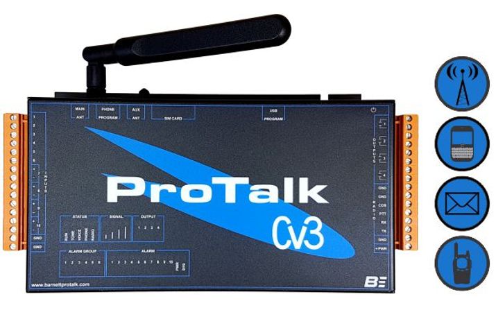ProTalk - Model Cv3 - Alarm Reporting & Control Solution - Cellular/Radio