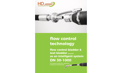 Model HD - Test and Flow Control Bladder - Datasheet