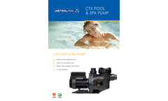 AstralPool - Model CTX - Pump Brochure