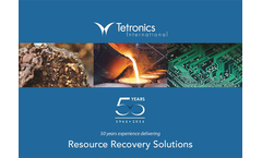 Tetronics Resource Recovery Brochure