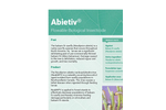 ABIETIV - Biocontrol Agent Brochure