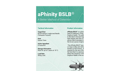 aPhinity - Model BSLB - Brown Spruce Longhorn Beetle Brochure