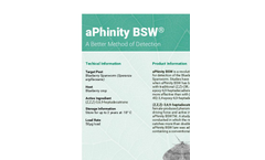 aPhinity - Model BSW - Pheromone Lure for Blueberry Spanworm Monitoring Brochure