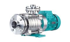 EDUR - Model LBU VBU NHP Z - Multistage Horizontal and Vertical High Pressure Pumps