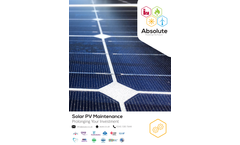 Solar PV Maintenance Serivces - Brochure
