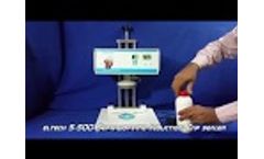 Semi Automatic Induction Cap Sealer - Video