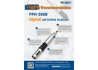 PROBEST pH water sensor - Model PPH-500B - RS485 digital PH water sensor