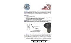 Parson Odoreater Manhole Insert Full Data Sheet