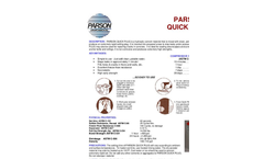 Parson Quick Plug Full Data Sheet