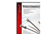 Pyromation - Miniature Temperature Sensors Brochure