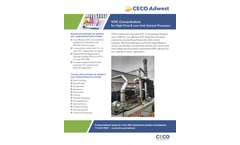 CECO Adwest - Volatile Organic Compound (VOC) Concentrators - Brochure