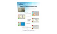 CECO AVC Powercon - Model 900 - Automatic Voltage Controller System - Datasheet