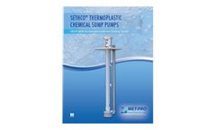 CECO Sethco - Thermoplastic Chemical Sump Pump - Brochure