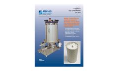 CECO Mefiag - Model V Series - Oil Absorbing Filter System - Brochure