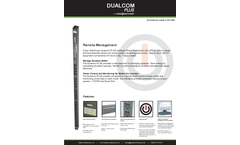 Dualcom - Model S - Remote Management System with Environmental Monitoring Brochure