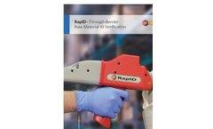 RapID - Portable Raman Spectrometer for Raw Material Brochure
