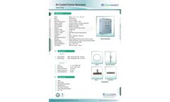 Chemtronics - Model OG/LC - Air Cooled Ozone Generator - Datasheet