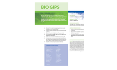 BIO GIPS - High Grade Calcium Sulphate Powder Brochure