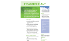 Fytaforce - Plant Biofertiliser- Brochure