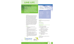 Soiltech Lime-Life - Liquid Fertiliser - Brochure