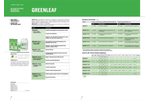 GREENLEAF line - Foliar Fertilisers with Meso and Micronutrients- Brochure