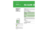 NU-SLOW - Model 28 - Slow Release Nitrogenous Fertiliser Brochure