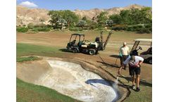 Erosion and dust control solutions for golf sector