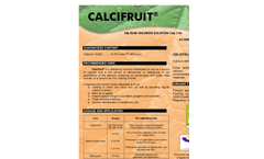CALCIFRUIT - Calcium Deficiency Corrector Brochure