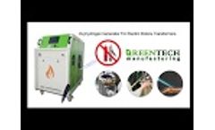 New oxyhydrogen generator welding brazing for electric motor manufacturers Video