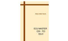 Model ECU MASTER LITE - Control Ignition and Injectio Unit Brochure