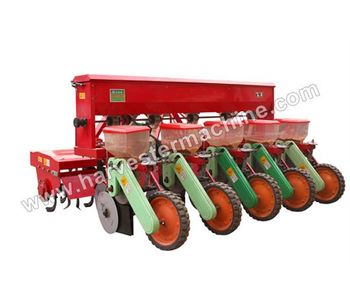 Rotary Tilling and Fertilizing Corn Seeder