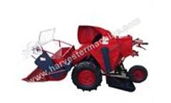Walking Type Small Rice/Wheat Combine Harvester