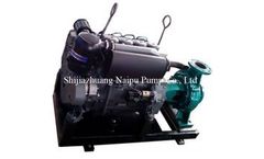 Naipu - Model IS150-125-315 - Diesel Engine Irrigation Water Pump