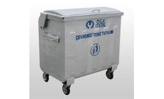 Model 770 Lt - Hot Dip Galvanized Waste Container