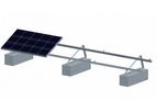Antaisolar - Triangle Flat Roof Mounting System