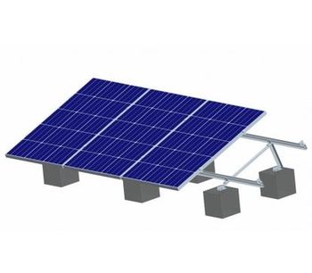 Antaisolar - Aluminum Triangle Bracket Flat Roof Mounting System
