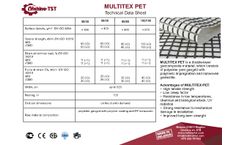 MULTITEX PET - Model (60/60) - Geocomposite
