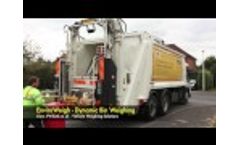 On Board Vehicle & Dynamic Bin Weighing Demo Truck Video by VWS Ltd Video