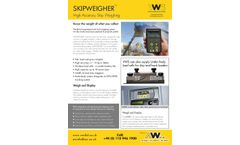 Skipweigher - High Accuracy Skip Weighing - Datasheet