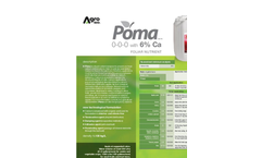Póma - Foliar Nutrient (0-0-0 With 6% Ca) - Datasheet