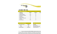 MicroEssentials - Model SZ - Proprietary Fertilizer Brochure