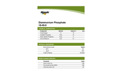 Model (DAP) 18-46-0 - Diammonium Phosphate Brochure